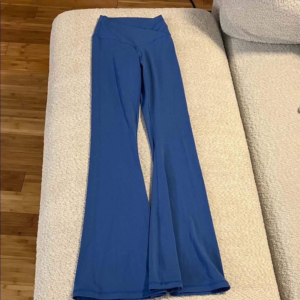 Aerie Blue Flare Leggings